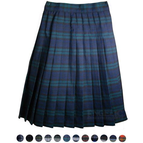 Girls School Uniform Plaid Pleated Skirt Engelic Uniforms