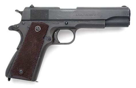 Colt M1911a1 Us Army 1911a1 45 Acp 1943 Commercialmilitary Us