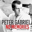 Peter Gabriel - No Memories CD | Leeway's Home Grown Music Network