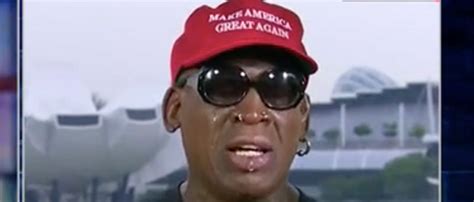 Dennis Rodman Sheds Tears Over North Korean Summit Says Obama Would Not Recognize His Efforts
