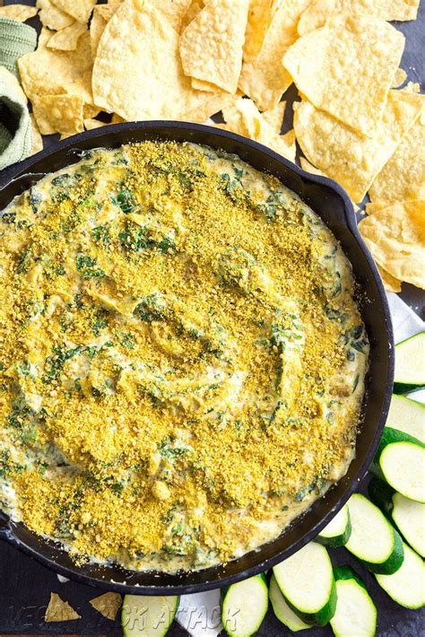 Insanely Rich And Creamy Spinach Artichoke Dip From Minimalist Baker