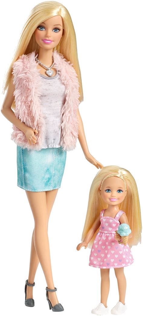 barbie sisters barbie and chelsea doll 2 pack