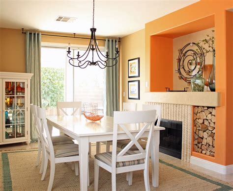 Best Burnt Orange Dining Room Simple Ideas Home Decorating Ideas