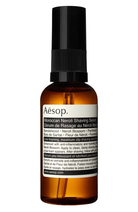 Aesop Moroccan Neroli Shaving Serum Nordstrom Shaving Skin Calming