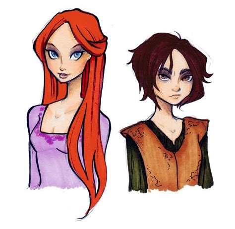 Sansa And Arya By Nina D Lux On Deviantart Sansa Stark Art Game Of
