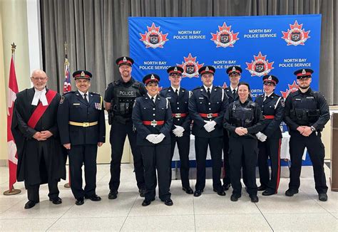 north bay police service adds nine to its contingent north bay nugget