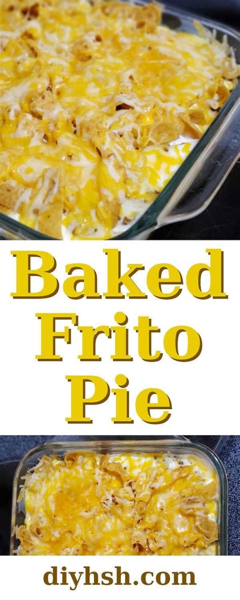 Baked Frito Pie In 2020 Frito Pie Food Recipes Easy