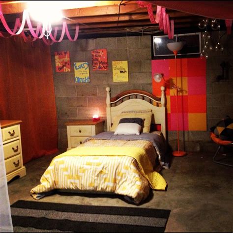 Feb 11, 2020 · boundaries can be set up to create a bedroom and a bathroom. DIY basement bedroom | bedroom ideas | Pinterest | Cas ...