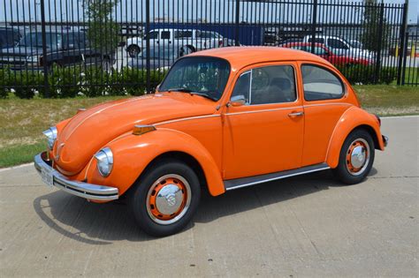 Orange 1971 Volkswagen Super Beetle For Sale Mcg Marketplace