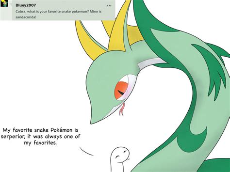 I Always Like Serperior By Shiny Cobra On Deviantart