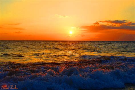 Hawaiian Sunset 1 Photograph By Michael Rucker Pixels