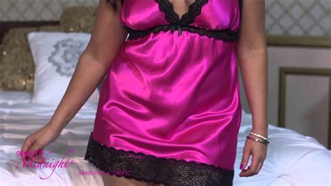 Franblass Plus Size Lingerie Stm9722x Hotpink Youtube