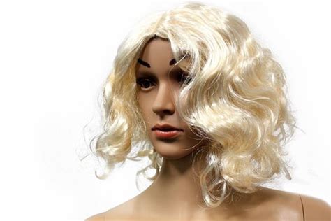 Ifavor123 Find Party Favors As Easy As 123 Short Curly Blonde Halloween Costume Wig