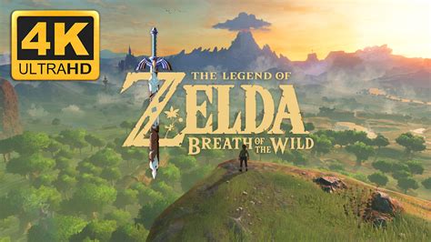 The Legend Of Zelda Breath Of The Wild Corriendo En Resolución 4k En