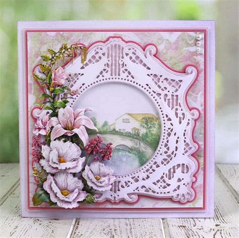 Pin By Susan Jones On Tattered Lace Cards And Dies Flower Cards
