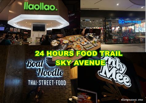 Hours, address, sky avenue reviews: Sertai Cabaran 24 Hours Food Trail Di Sky Avenue, Genting ...