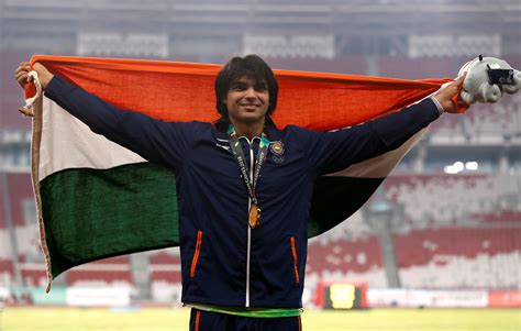 Ace indian javelin thrower neeraj chopra is a top contender for a podium finish at the tokyo olympics 2020. Asian Games: Neeraj Chopra smashes competition to win ...