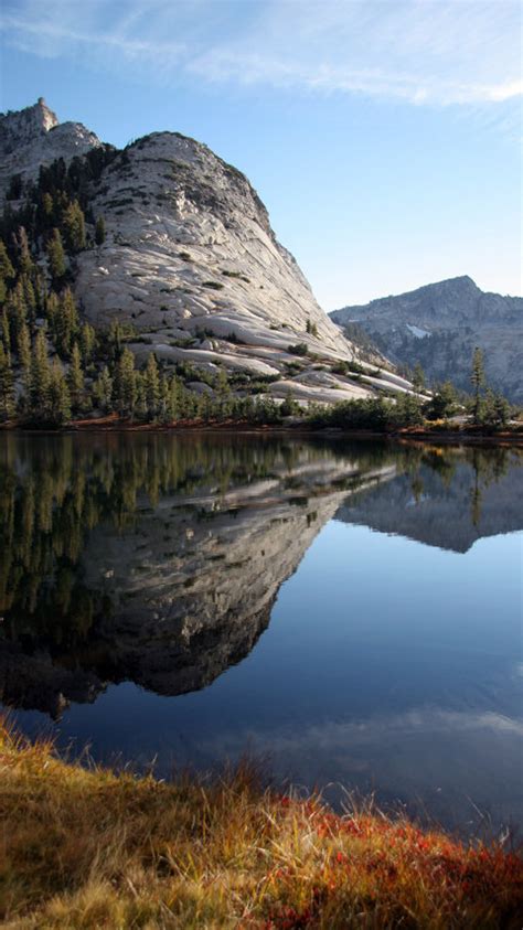 Yosemite Cell Phone Wallpaper Lower Cathedral Lake