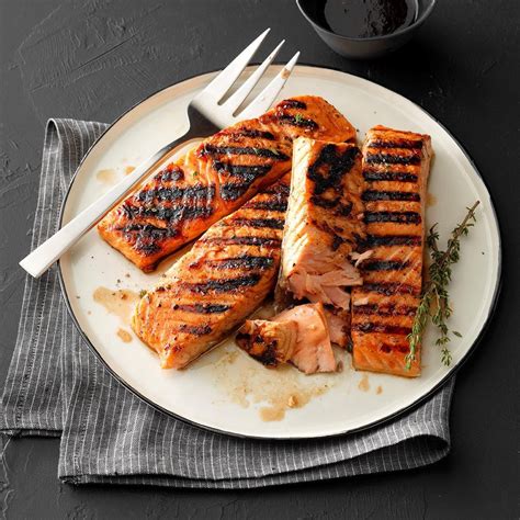Maple Glazed Salmon Recipe How To Make It Taste Of Home