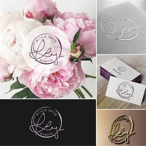 Create An Elegant Logo For An Event Planning Company By Miglena Design