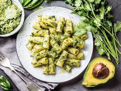 Avocado Pesto Penne Australian Avocados