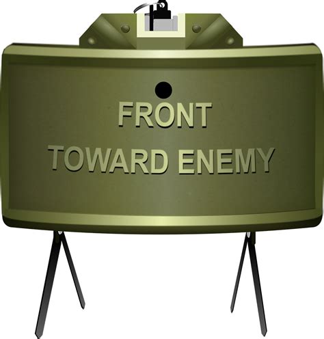 Download Claymore Mine Army Royalty Free Vector Graphic Pixabay