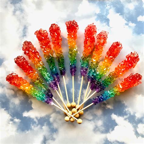 One Love Pride Rainbow Rock Candy 4pc Set Rock Candy Rock Candy