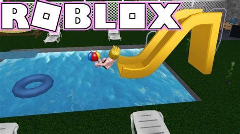 Roblox Welcome To Bloxburg Summer Pool Party YouTube