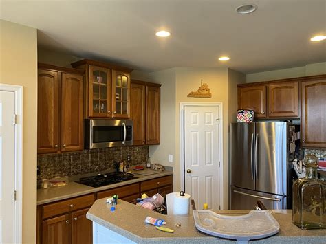 Want to change the existing color of kitchen cabinets. Virts Kitchen cabinet painting - Service Provider ...