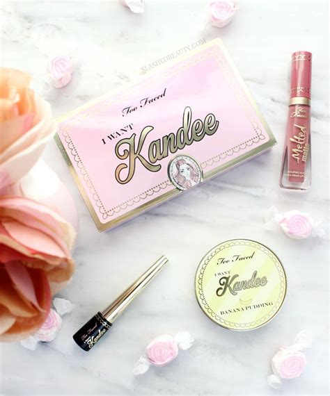 Too Faced I Want Kandee Collection Review Slashed Beauty Kandee