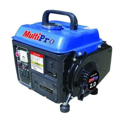 Harga Multipro GN-950 JL Genset Portable 800 Watt Starter Recoil