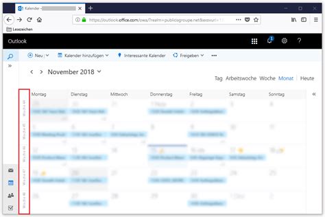 Outlook Kalenderwochen Anzeigen So Funktionierts Ionos At