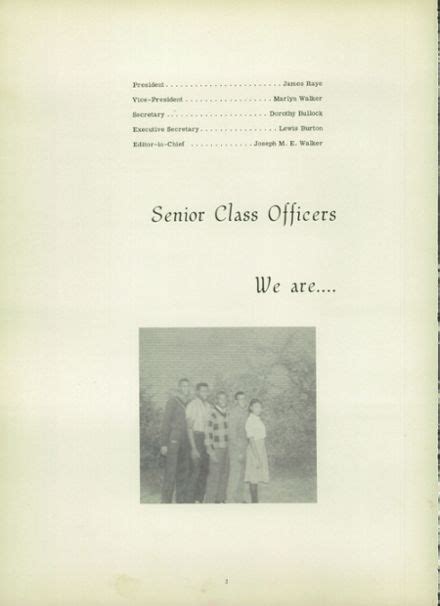1961 Smith High School Yearbook Classmates