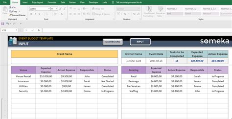 Event Budget Template For Excel 2024 Calendar Included