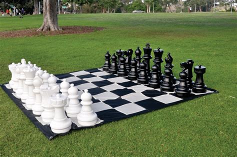 Customgamesource Giant Outdoor Chess Game And Reviews Wayfair