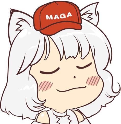Download Freetoedit Awoo Maga Trump Anime Animeright Eyesshut Momiji
