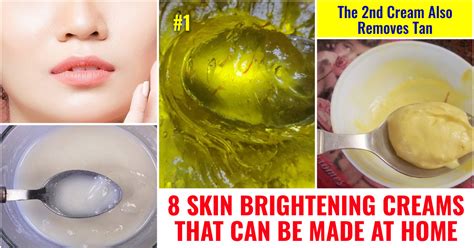 How To Make Skin Brightening Cream At Home