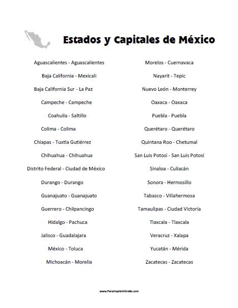 Descubrir Imagen Planisferio Con Nombre De Mexico Con Capitales The Best Porn Website