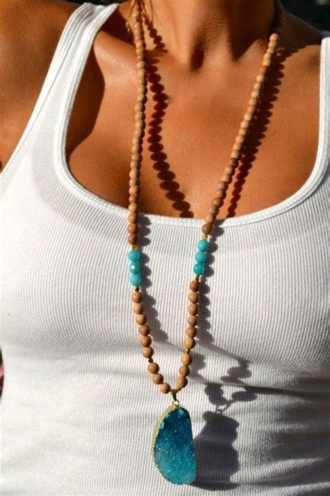 Unique Boho Jewelry Ideas For Pretty Women Beaded Necklace Boho
