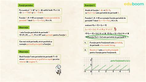 Funcții Periodice Matematica Clasa A 9 A
