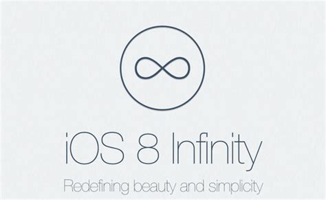 Ios 8 Infinity Concept Shows An Ios 8 That Youll Probably Love What