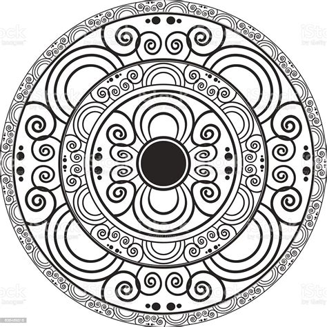 Geometric Circular Pattern Stock Illustration Download Image Now Istock