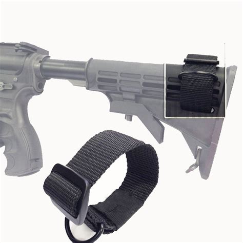 Heavy Duty Buttstock Sling Adapter Universal Fit Shotgun Rifle