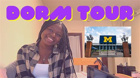 Single Dorm Tour University Of Michigan Youtube