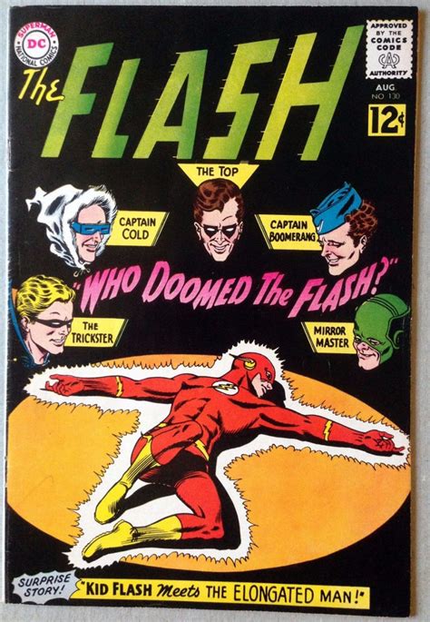 Flash 1959 130 Fn 60 Rogues Gallery Cover Capt Cold Trickster