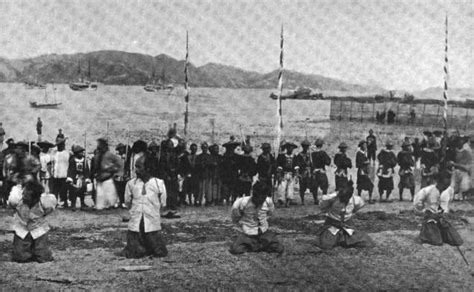 The Execution Of The Namoa Pirates In Kowloon City 1891 Graphic But Old
