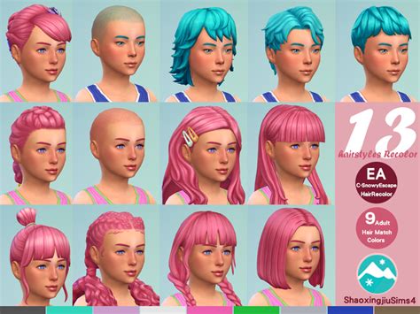 Sims 4 Hair Recolors