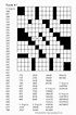 Number Crossword Puzzles Printable | Printable Crossword Puzzles
