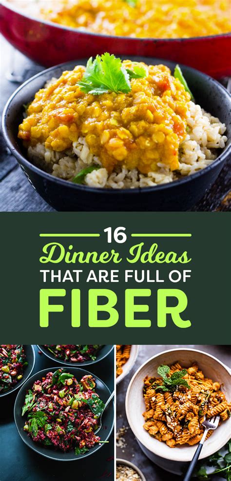 How to get more fiber in the diet (plus recipes). 16 High-Fiber Dinners That Are Actually Delicious AF