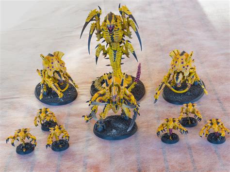 My New Army Inspired By Geoff Robinsons Yellow Jacket Tyranids I